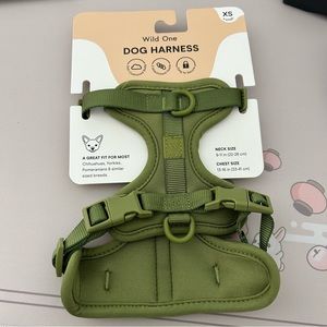 Wild One Dog Harness in Moss